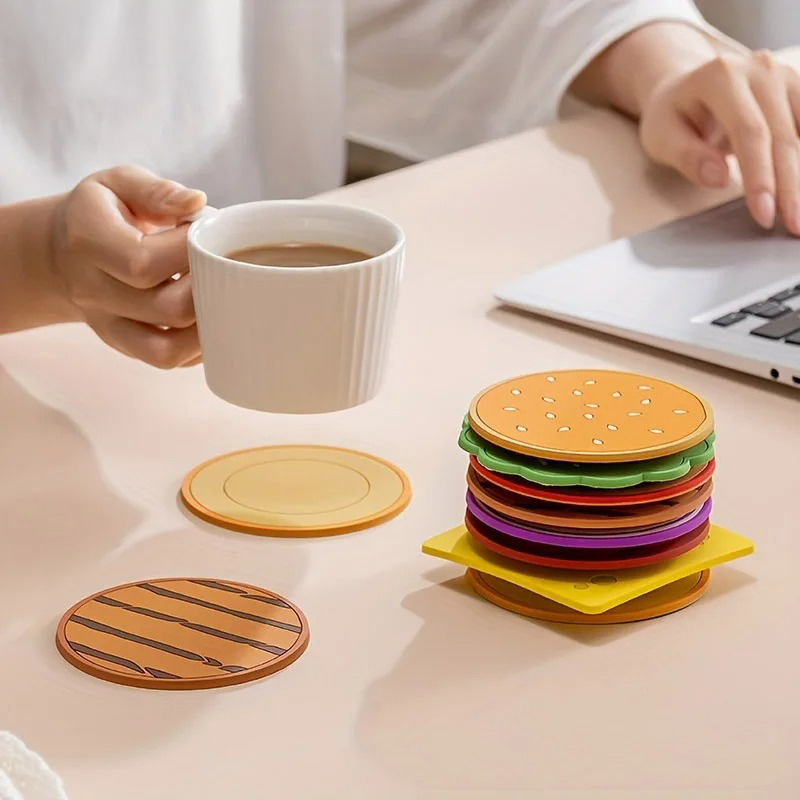 Porta-Copos BurgerMats em Silicone