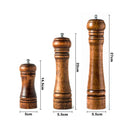Moedor de Sal e Pimenta em Madeira Maciça