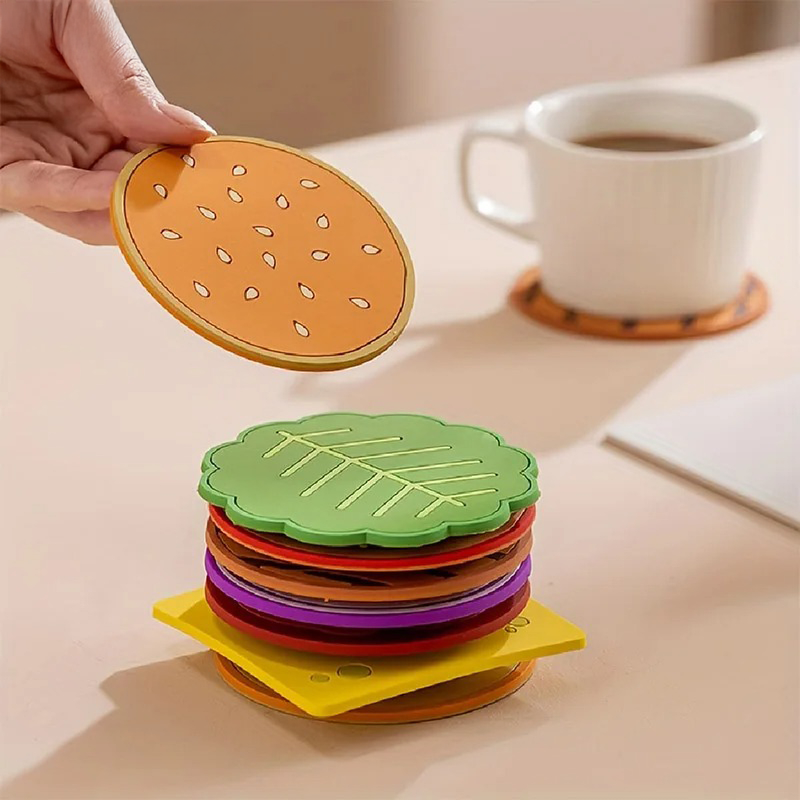 Porta-Copos BurgerMats em Silicone
