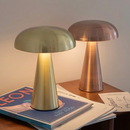 Luminária LED Mush de Mesa Retrô Estilo Cogumelo