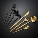 Kit de 30 Talheres Modernos em Aço Inox