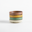 Kit de Pratinhos de Cerâmica para Molhos