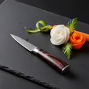 Conjunto de Facas Profissionais em Aço Damasco