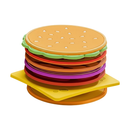 Porta-Copos BurgerMats em Silicone