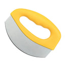 Cortador de Pizza Mezzaluna em Aço Inox