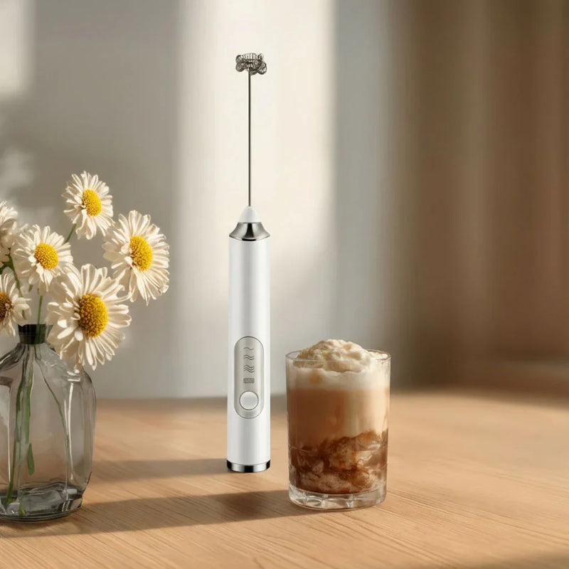 Batedor de Leite Elétrico Portátil