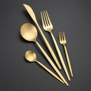 Kit de 30 Talheres Modernos em Aço Inox