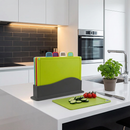 Kit de Tábuas Plásticas Antibacterianas para Cozinha