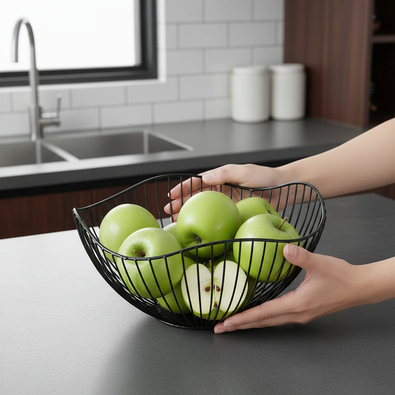 Fruteira de Metal Multiuso