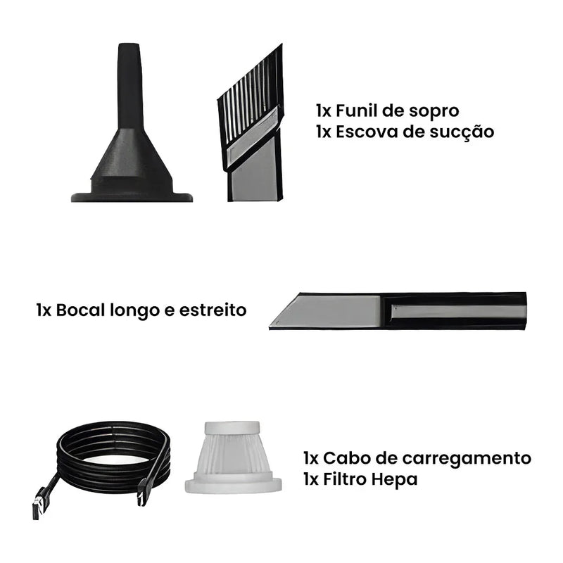 Aspirador Portátil Sem Fio MIJIA
