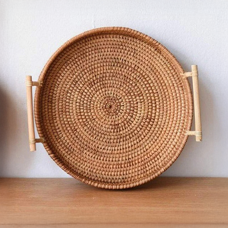 Bandeja de Rattan Artesanal