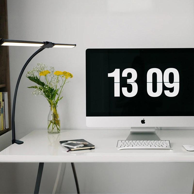 Luminária de Mesa LED Dupla Ajustável