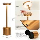 Luminária LED Alba de Mesa com Toque Sensível