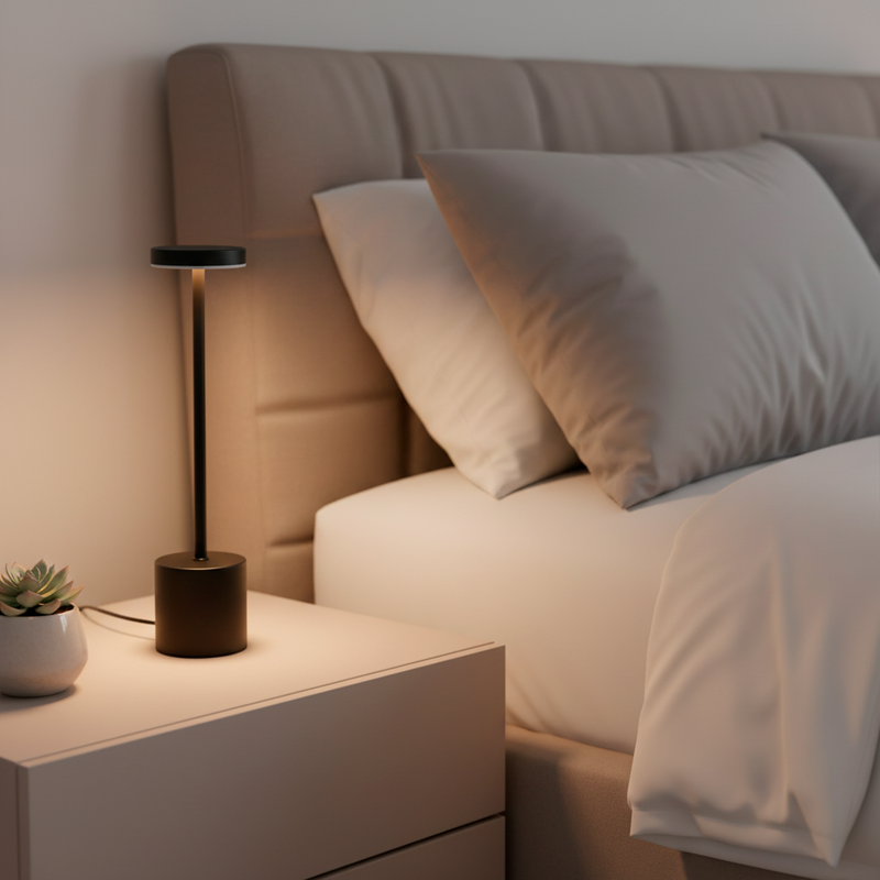 Luminária LED Alba de Mesa com Toque Sensível