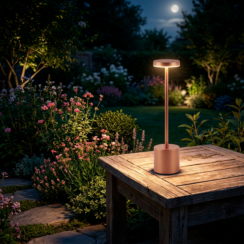 Luminária LED Alba de Mesa com Toque Sensível